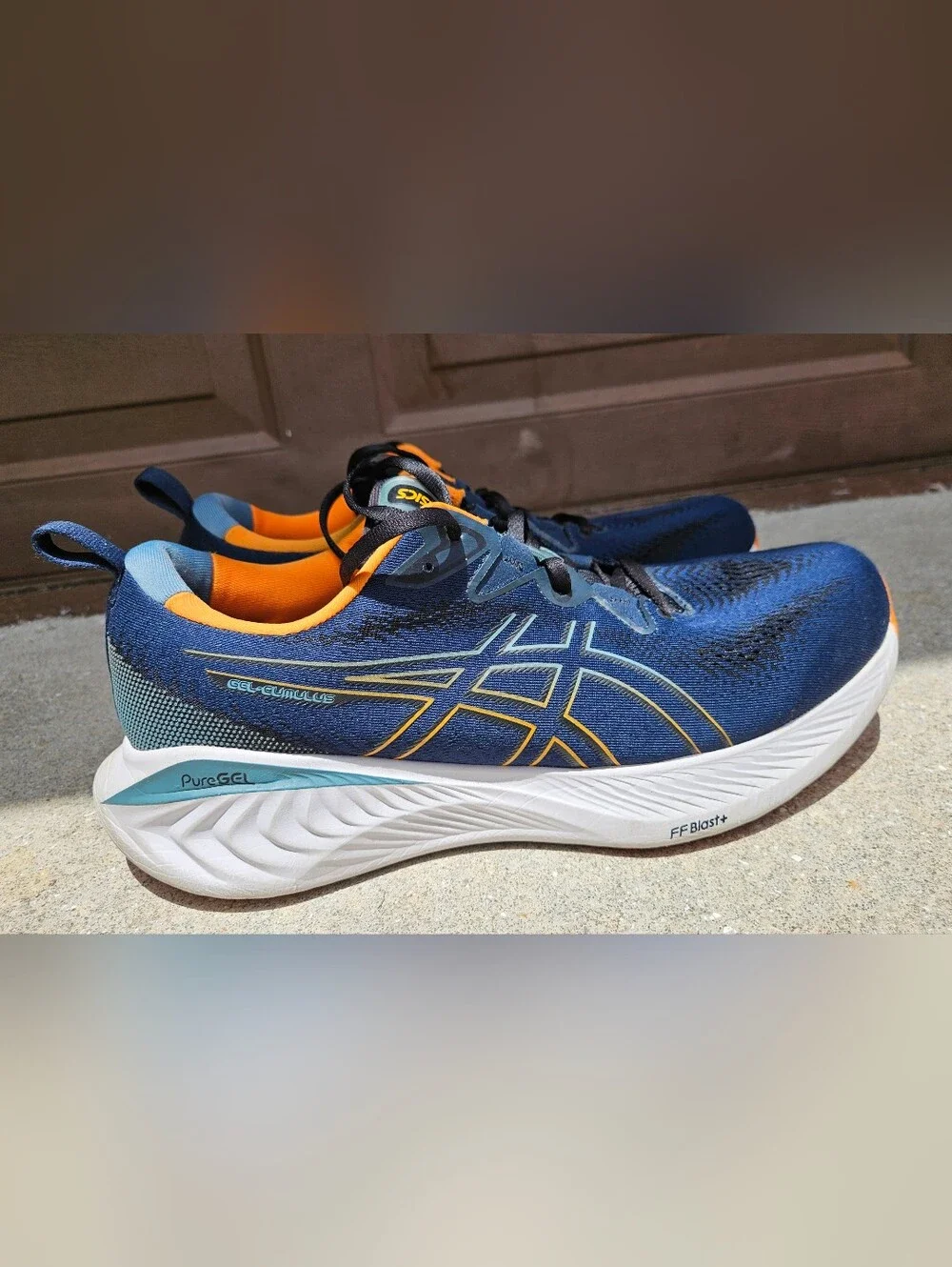 Asics white fit stylish